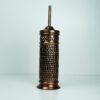 Toilet Brush Brass Patina Engraved . Black Antiaque Brass Toilet Brush