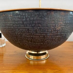 Hammered brass Vessel Sink Bathroom Unique style ,Vessel Sink Vanity