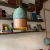 Oxidized Copper Farmhouse Light Fixture , Handmade Copper Ceiling Light ,Rustic Kitchen Island small Pendant light