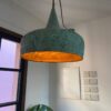 Oxidized Copper Pendant Light , Vintage Copper Pendant Light for Island kitchen and bedroom