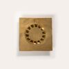 Unlacquered Solid Brass Floor Drain ,Antique Brass Square Shower Drain with Removable Cover