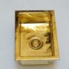 Unlacquered Brass Kitchen Sink , Undermount Single Brass Kitchen Sink Various Sizes
