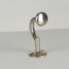 Set of 3 Wall Mount Decorative Coat Hooks In Chrome Finish