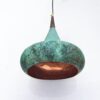 Vintage Copper Ceiling Light , Copper Pendant Lights For Kitchen Island