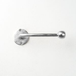 Nickel paper towel holder , Handmade Wall Mounted Nickel Toilet Roll Holder