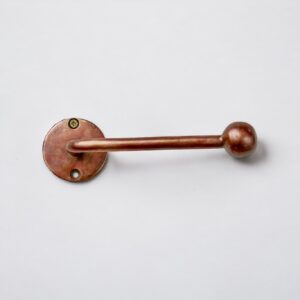 Copper paper towel holder , Handmade Wall Mounted Copper Toilet Roll Holder