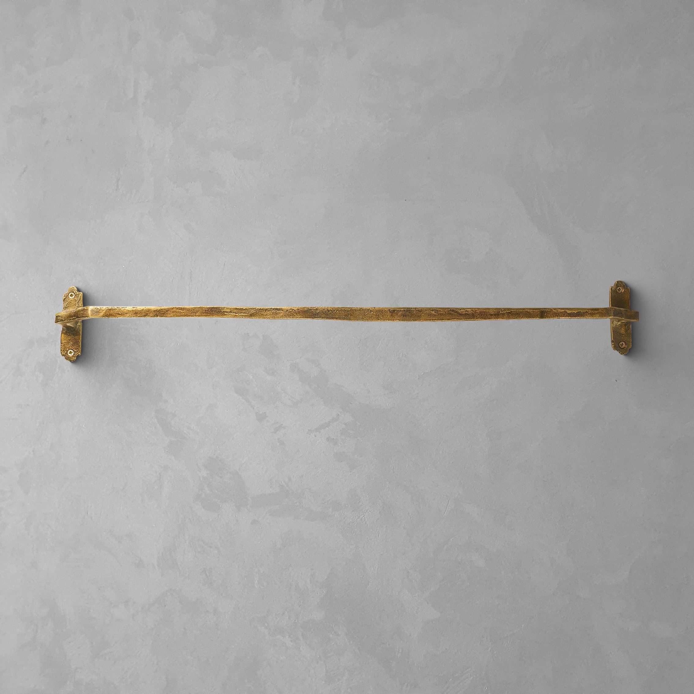 Solid Brass Towel Rail Handcrafted Towel Rack Bathroom