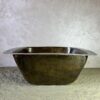 Patina Brass Square Bar Sink , Square Bronze Bar & Kitchen Prep Sink
