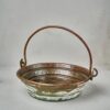 Green and white Patina Copper Bucket Bathroom Sink in Various sizes
