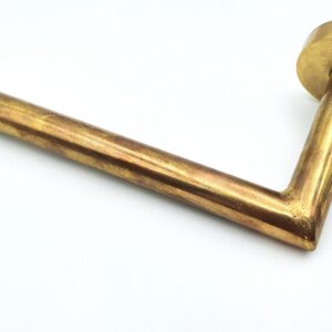 Unlacquered Brass Toilet Paper Holder, Wall Mounted Towel Holder