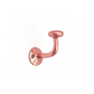 Handcrafted Unlacquered Copper Wall Hook, Robe & Towel Hanger