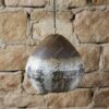 Oxidized Copper Teardrop Pendant by Coppersouk • Burnished Artisan Ceiling Light • Handcrafted Dining Kitchen Island Lamp