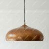 Hammered Copper Pendant Light – Solid Copper Dome Ceiling Lamp Kitchen Island ,Handmade Vintage Ceiling Fixture