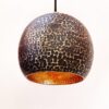 Green Patina Copper Pendant Light , Aged Copper Island Kitchen Lighting